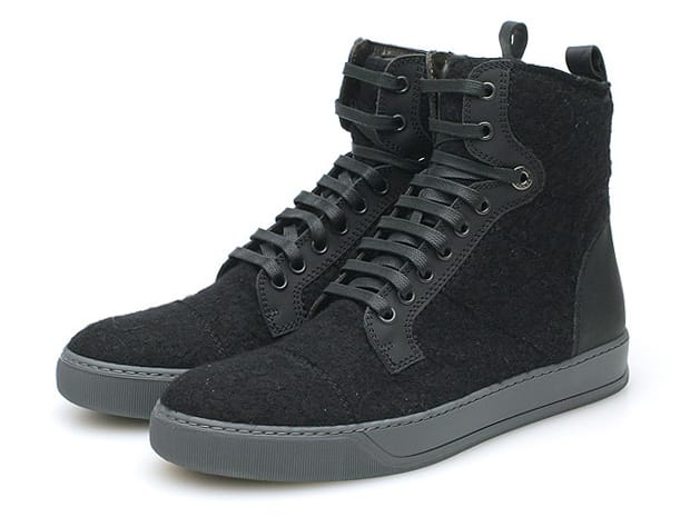 Lanvin High-Top Trainer "Jersey"
