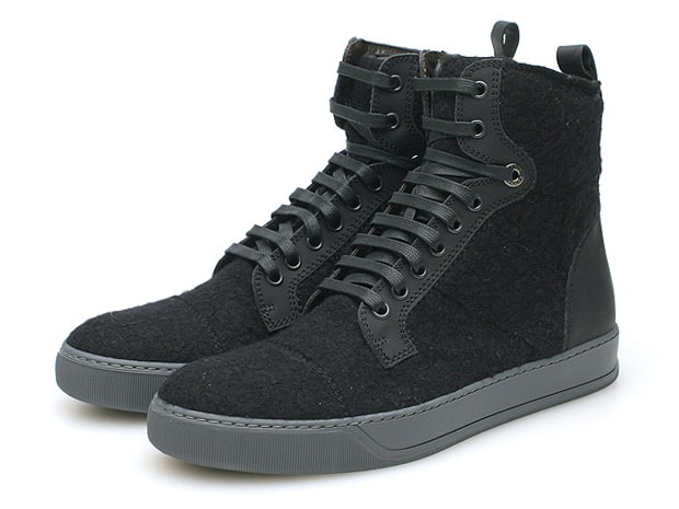 Lanvin High-Top Trainer "Jersey"