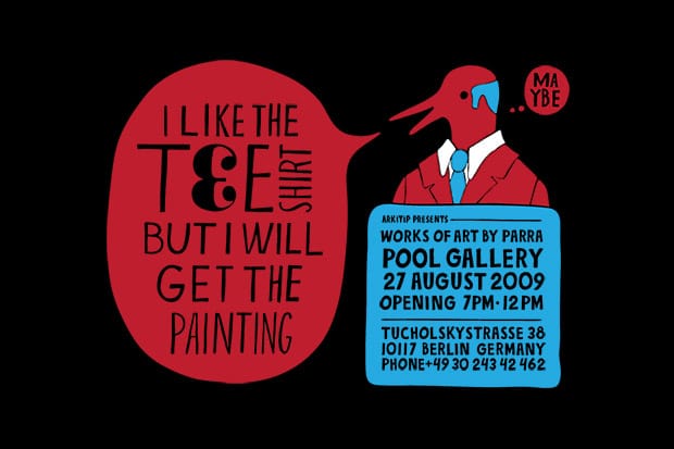 Parra @ Pool Gallery & Wood Wood Berlin