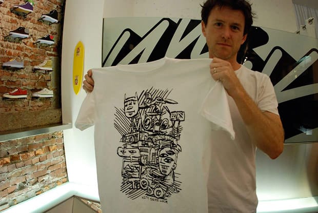 Randy Laybourne x Livestock Artist Series T-shirt Preview