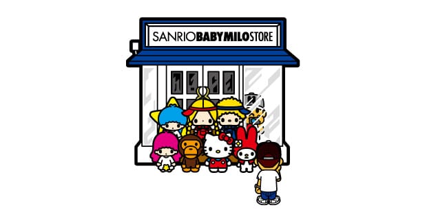 Sanrio x A Bathing Ape Collaboration Collection