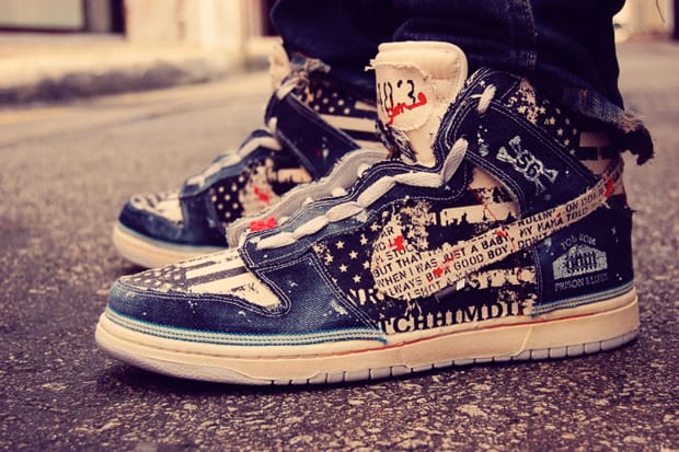 SBTG Presents Nike Dunk Varsity Bones: Prison Blues