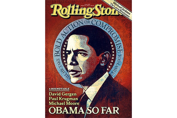 Shepherd Fairey for Rolling Stone