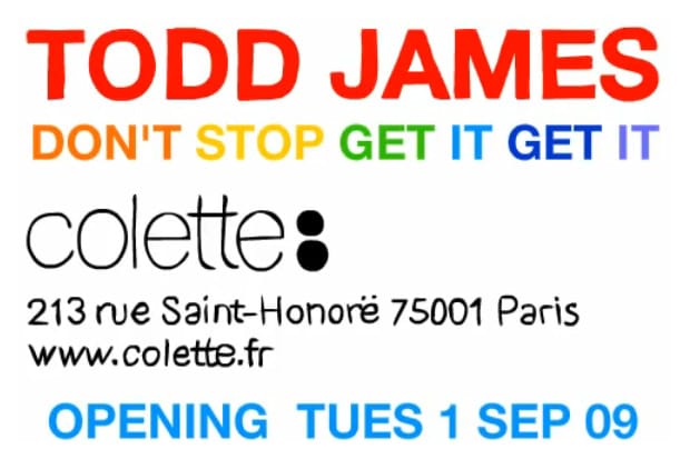 Todd James REAS "Don't Stop Get It Get It" Exhibition Preview