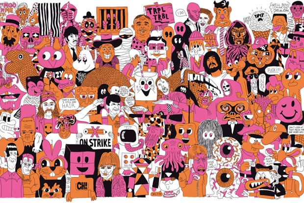 Triple Trouble II Exhibition @ Lazy Dog Gallery Preview