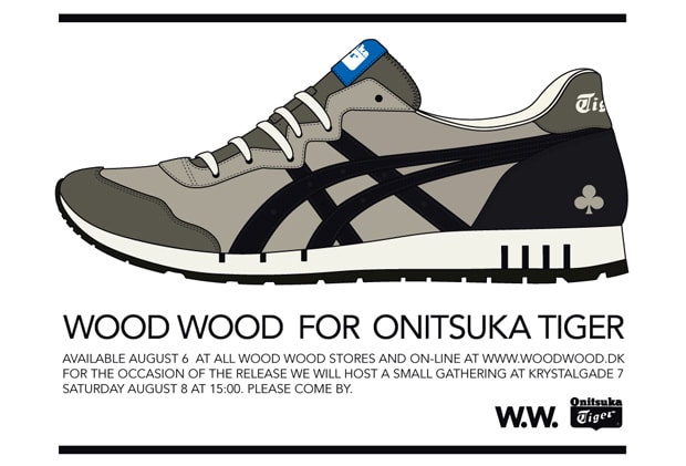 Wood Wood x Onitsuka Tiger X-Caliber GT Release Details