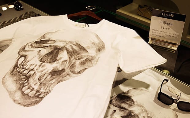 Alexander McQueen "Double Skull" T-shirt