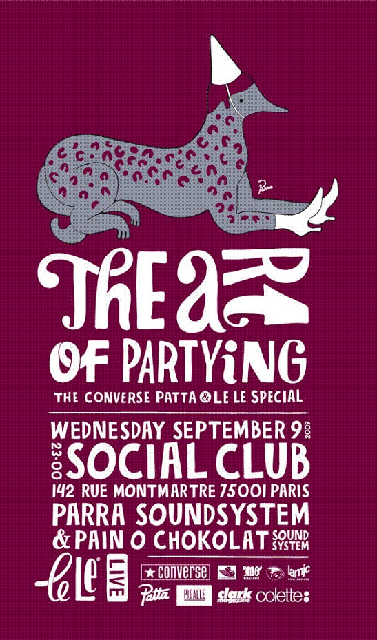 The Art of Partying - The Converse x Patta x Le Le Special