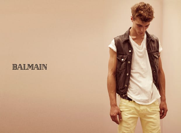Balmain Homme 2010 Spring Ad Campaign