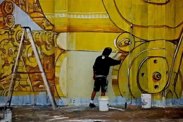 Blu Mural at Deitch Studios