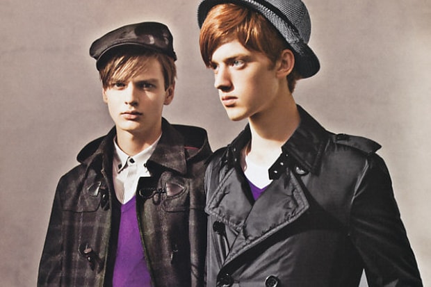 Burberry Black Label 2009 Fall/Winter Photoshoot