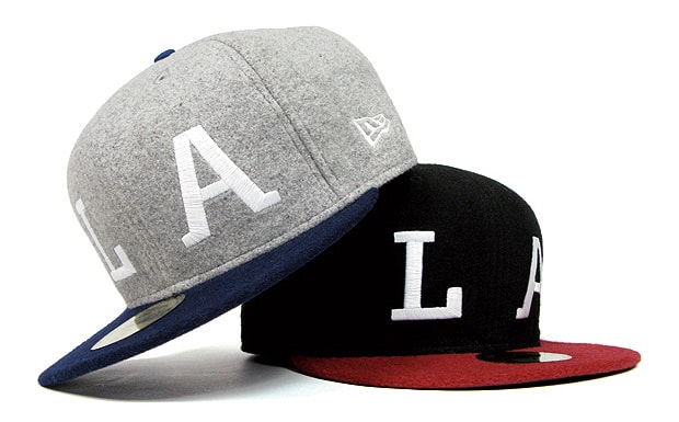 HUF "LA" Exclusive New Era Caps