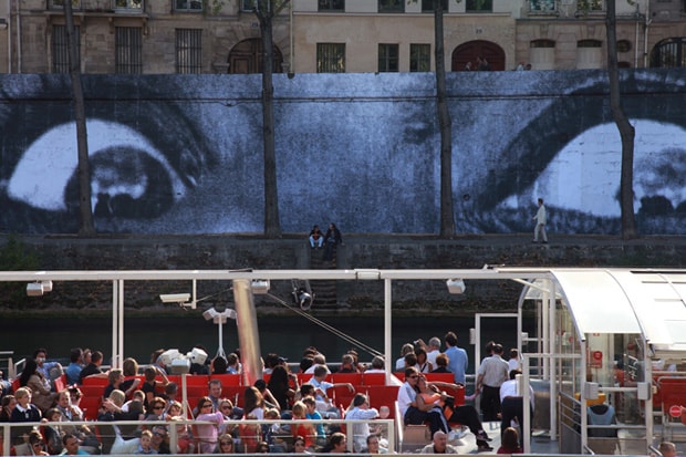 JR "Women Are Heroes" in Paris