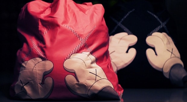 KAWS for Harbor City Shopping Bags
