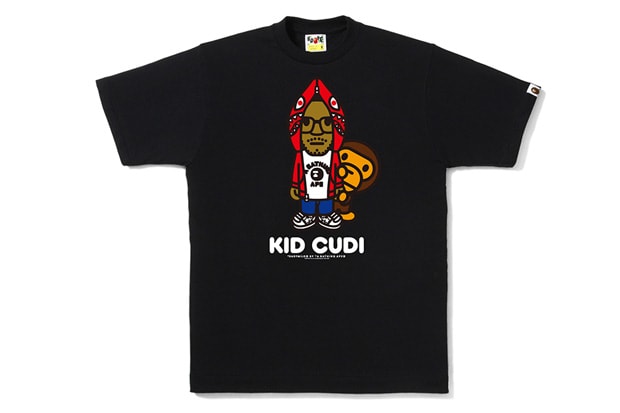 Kid Cudi x A Bathing Ape Tee