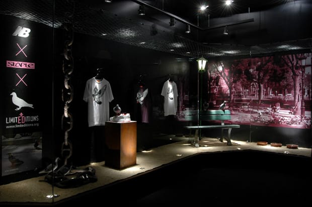 LimitEDitions x Staple x New Balance "White Pigeon" 575 Installation