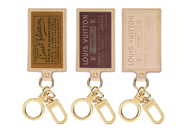 Louis Vuitton Labels Key Rings