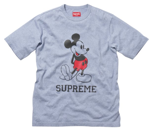 supreme mickey tee