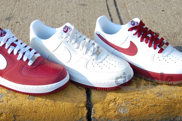 nike air force team red