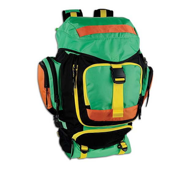 Nike SB Eugene Backpack Black/Green/Yellow