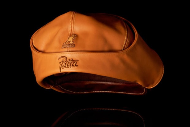 Patta x Kangol Leather Bugatti Hat