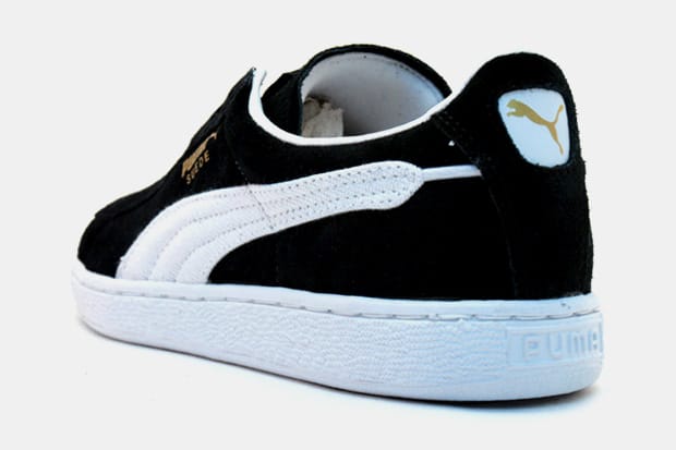 puma suede white laces