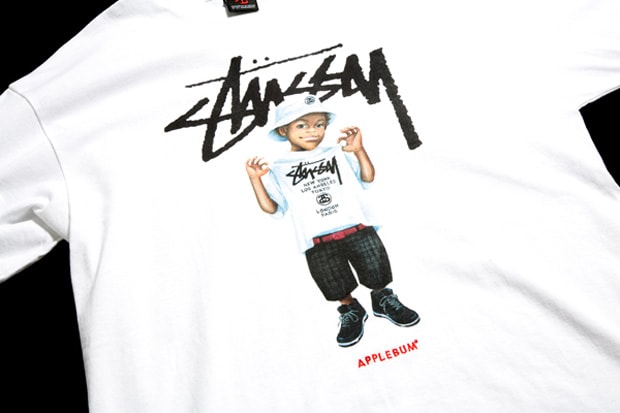 Applebum x Stussy "WT Tee Kid" T-shirt