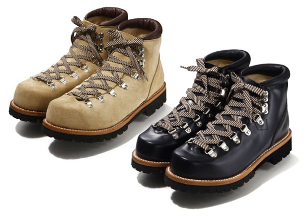 A Bathing Ape Mountain Soldier Hiking Boots