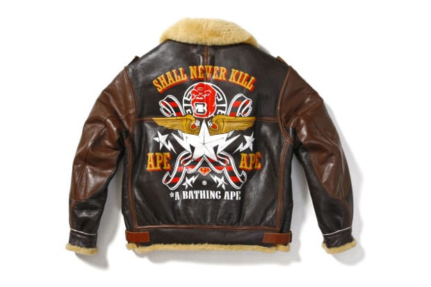 A Bathing Ape 2009 Fall/Winter Sheep Skin Jackets