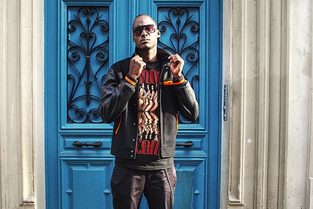 Black Rainbow Varsity Jacket