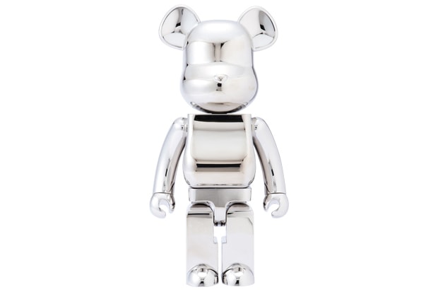 THE BLACK SENSE MARKET x MEDICOM TOY 1000% Stainless Steel Bearbrick