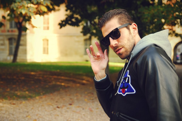 Cool Cats x Wings + Horns Melton Wool Varsity Jacket