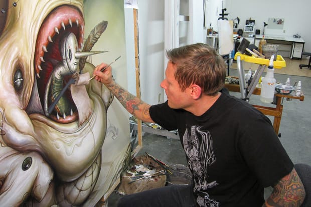 Greg "Craola" Simkins "The Pearl Thief" Exhibition Preview