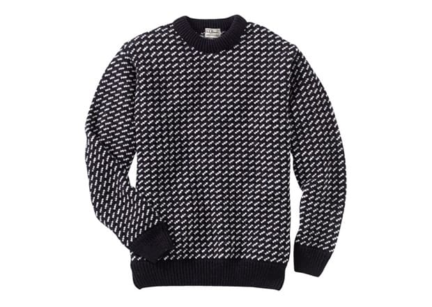 L.L. Bean Norwegian Fisherman’s Sweater 