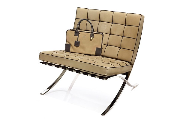 Loewe Amazona x Barcelona Chair