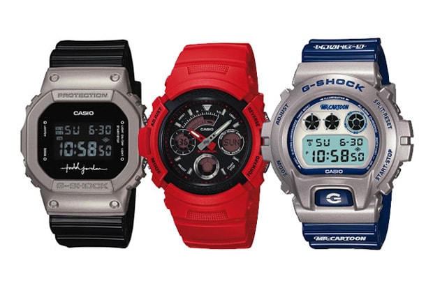 Mr Cartoon x Todd Jordan x Redman x Casio G-Shock 'Youth Culture' Watches