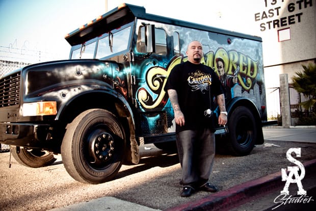 Mr. Cartoon Custom Armored Truck