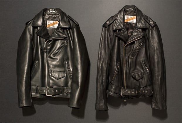 nano・universe GROUNDFLOOR x Schott Perfecto Leather Jacket
