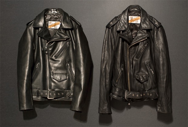 nano・universe GROUNDFLOOR x Schott Perfecto Leather Jacket