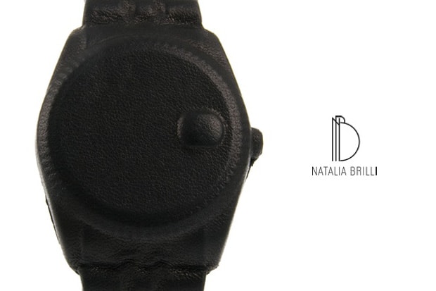 Natalia Brilli Leather Watch Bracelet