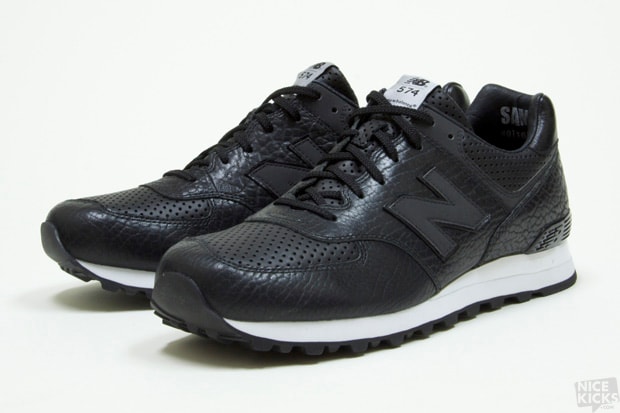 New Balance Lux 574 Black/White