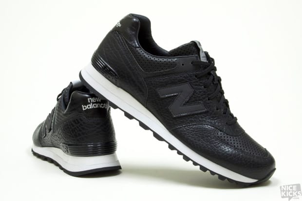 new balance 574 luxe leather