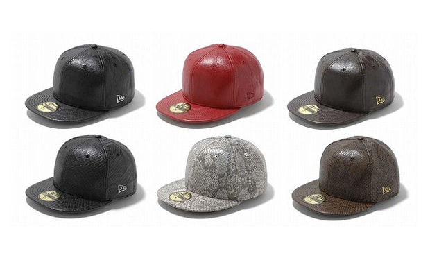New Era Japan Leather Fitteds