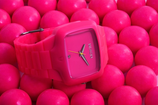 Nixon The Fluro Player Pink Watch