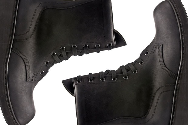 Rick Owens Lace-Up Ankle Boots