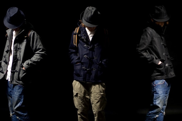 THiRTeeN. MELTON SHORT DUFFLE COAT