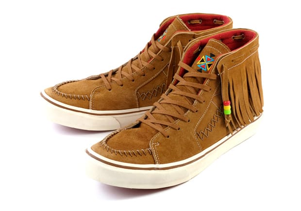 vans fringe high tops
