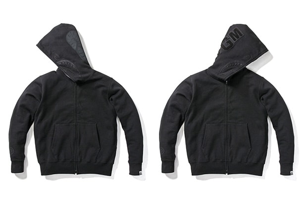 A Bathing Ape "Black Friday" Full-Zip Shark Hoodie