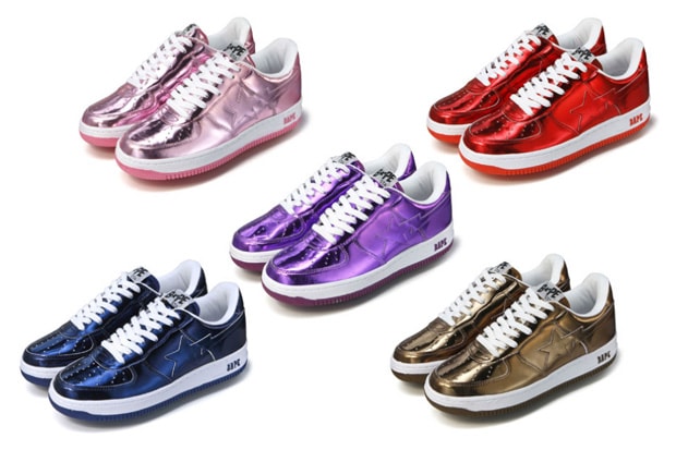 A Bathing Ape Bapesta Foil