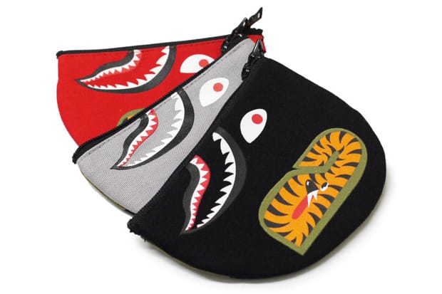 A Bathing Ape Shark Coin Pouch